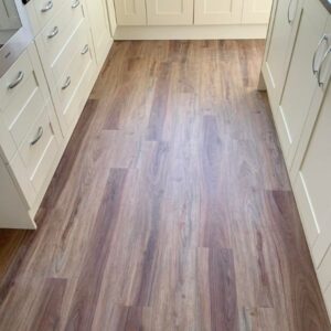 Brampton Chase Classic LVT - Weathered Oak installed in kitchen