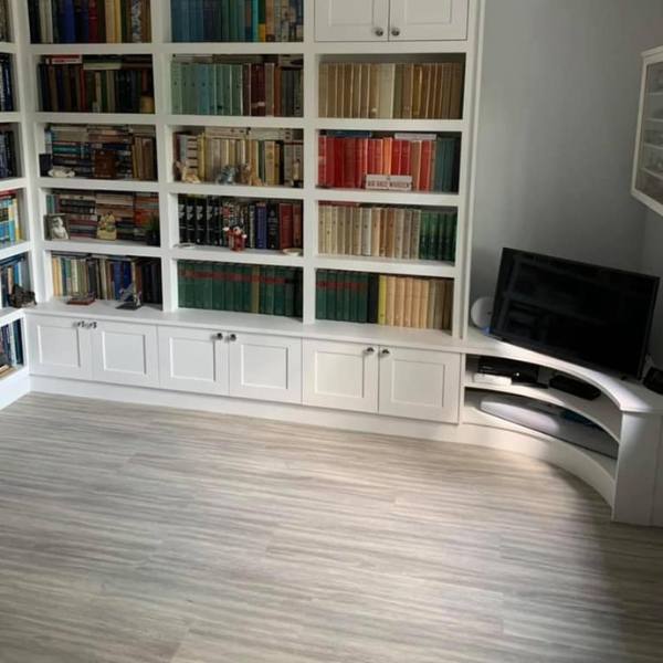 Brampton Chase Classic LVT - fitted in a lounge / study