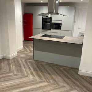 Brampton Classic LVT - Frosted Oak - Flooring in Kitchen