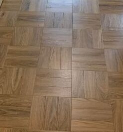 European Oak Parquet Small fitted in hallway