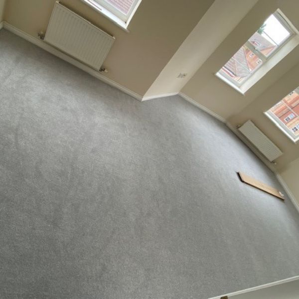 Heathertwist Carpet in Cobble Grey fitted in Northamptonshire