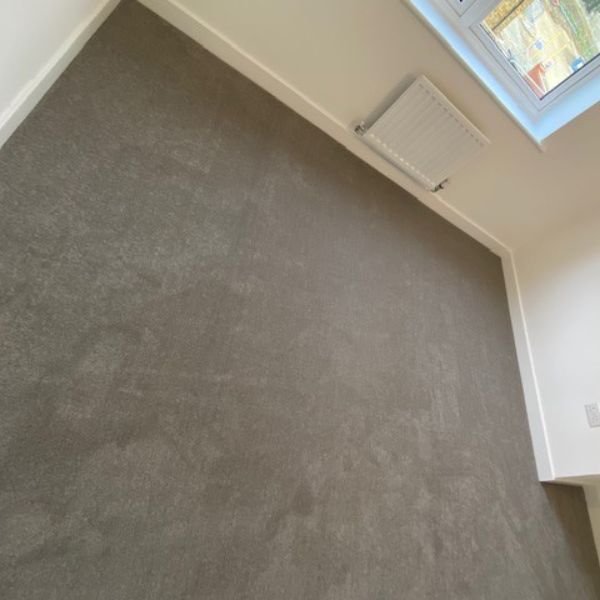 TriBeCa Carpet in Elephants Breath installed in lounge in Northamptonshire