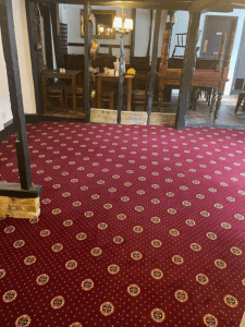 Carpets fitted at The Old Swan in Astwood
